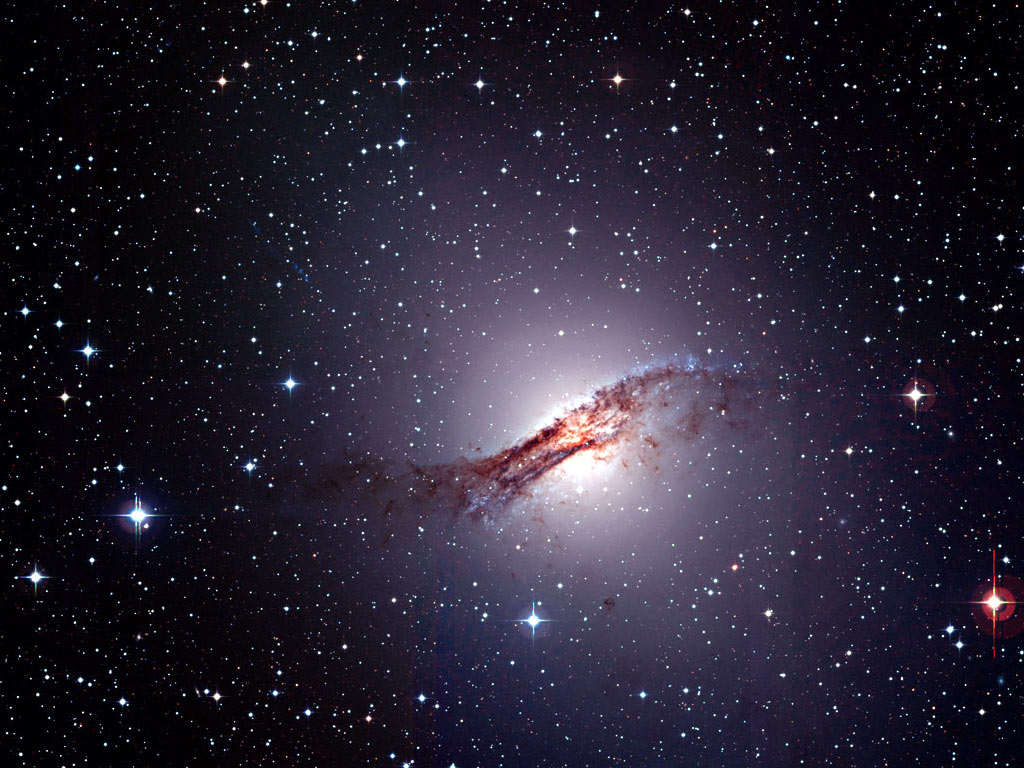 Deux galaxies découvertes